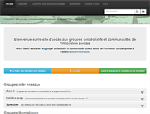 Tablet Screenshot of coop-group.org